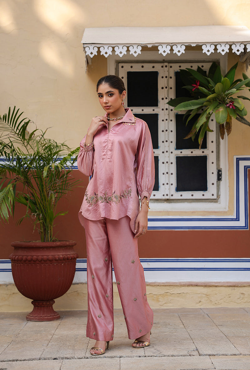 Light Pink Raag Co-ord Set