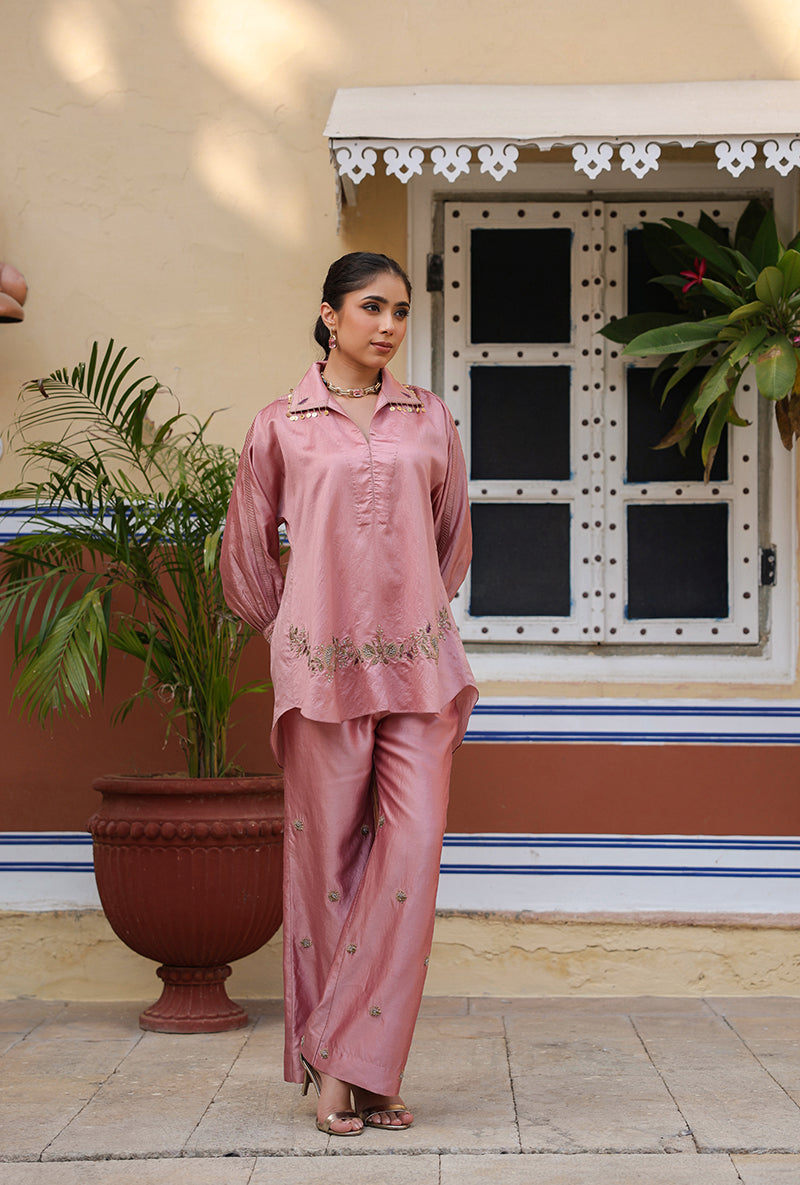 Light Pink Raag Co-ord Set