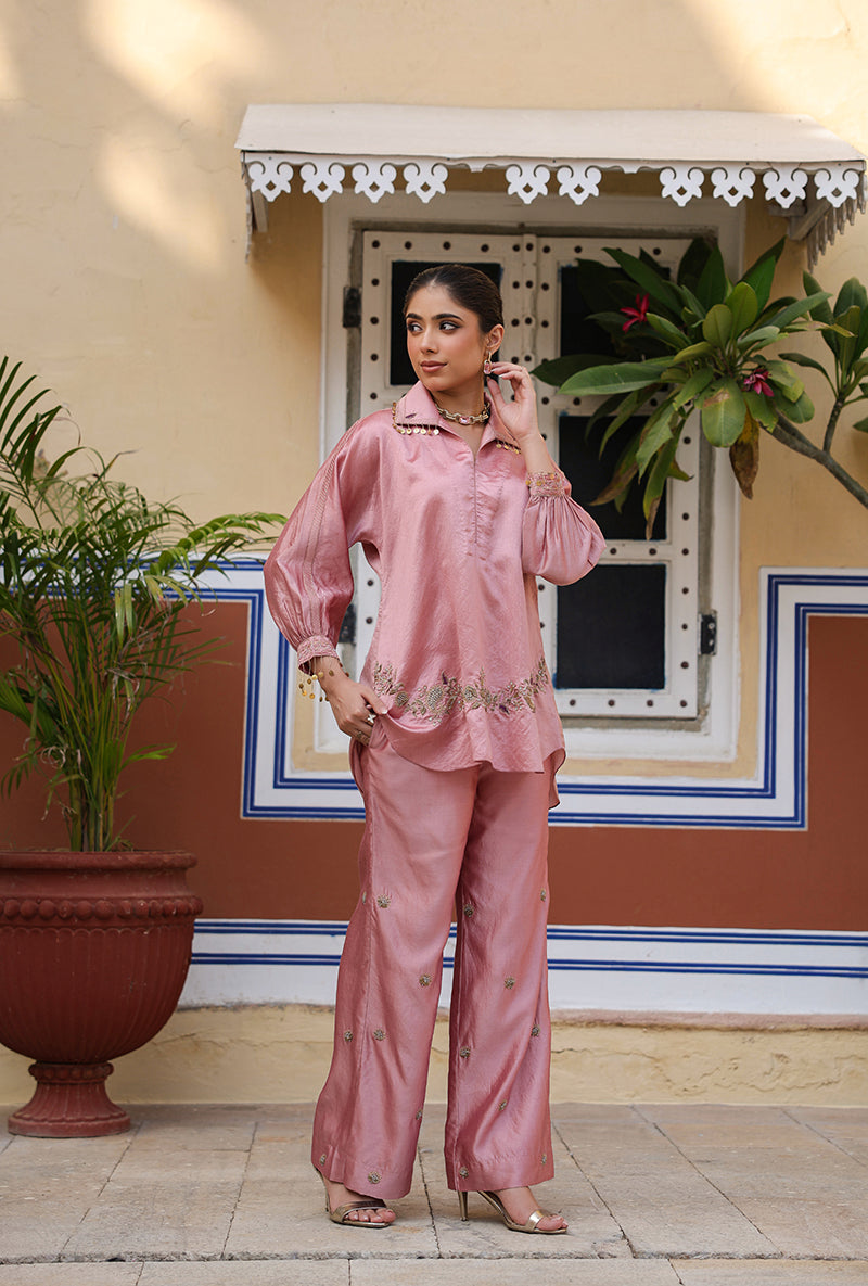 Light Pink Raag Co-ord Set