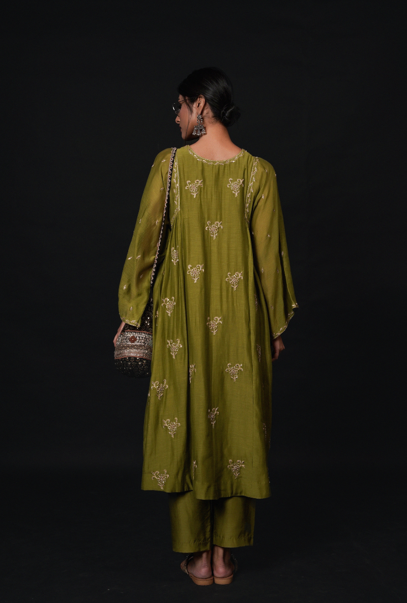 Pine Gather Chhaya Kurta Set